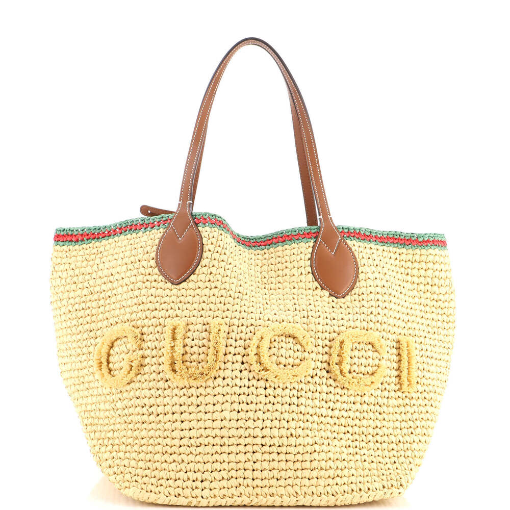 Gucci Medium Logo Open Tote